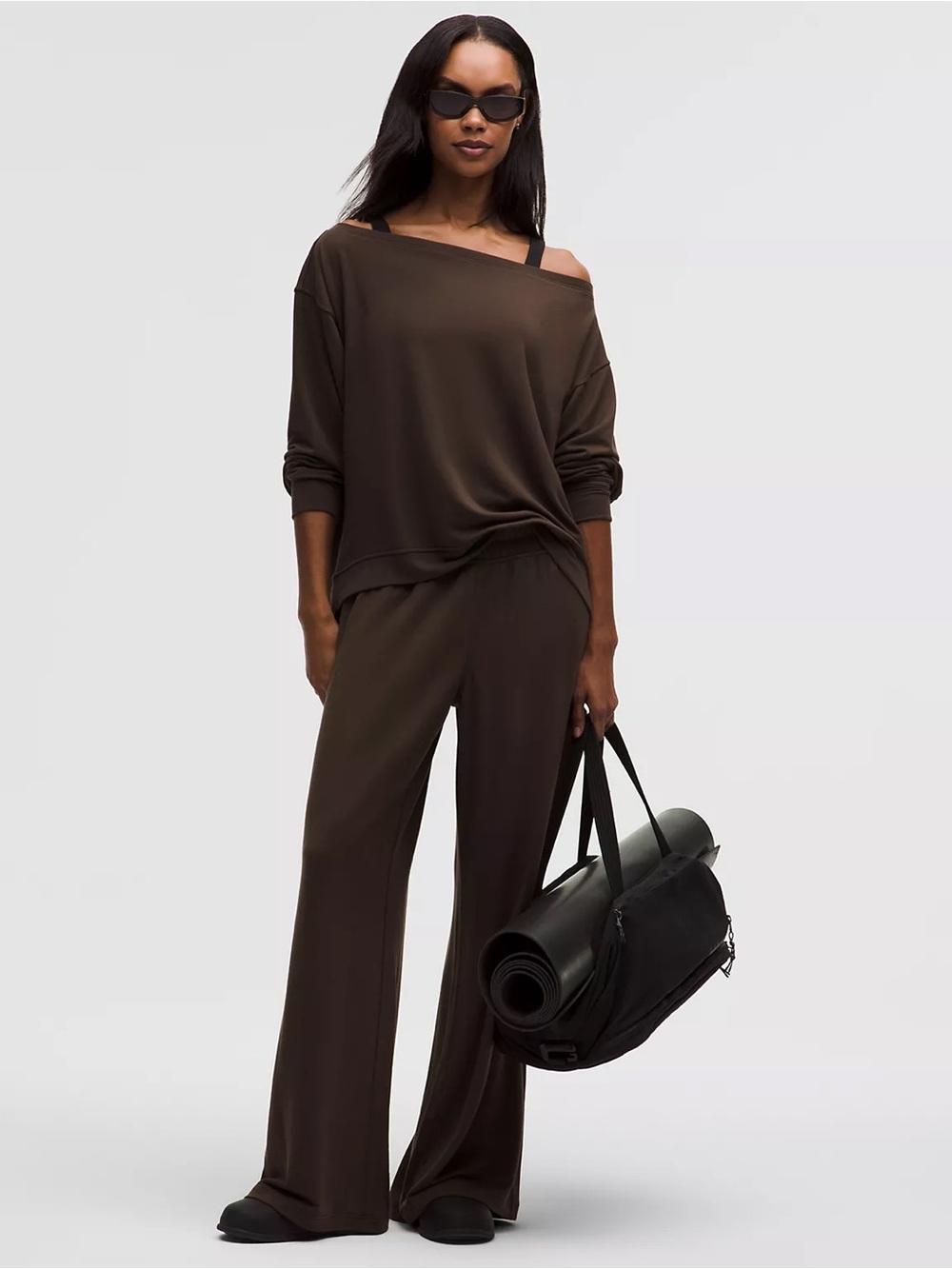 Lululemon BeCalm Oversized Boatneck Long Sleeve Shirt